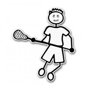 RBS - Stick Figure - Lacrosse Boy RBS - Stick Figure - Lacrosse Boy