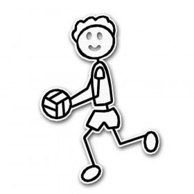 RBS - Stick Figure - Volleyball Boy RBS - Stick Figure - Volleyball Boy
