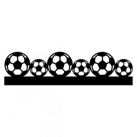 RBS - Border - Soccer Balls RBS - Border - Soccer Balls