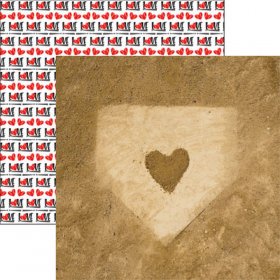 Reminisce - Game Day - Home Plate Love Paper Reminisce - Game Day - Home Plate Love Paper
