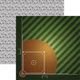 Reminisce - Game Day - Ball Field Paper Reminisce - Game Day - Ball Field Paper