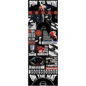 Reminisce - Wrestling Graphic Sticker Reminisce - Wrestling Graphic Sticker