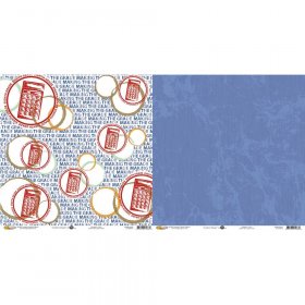 Scrappin' Sports - Eighth Grade Circles Paper Scrappin' Sports - Eighth Grade Circles Paper
