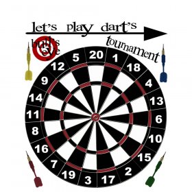 Scrappin' Sports - Darts Rub-ons Scrappin' Sports - Darts Rub-ons