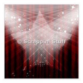 Scrappin' Stuff - Show Curtain Paper Scrappin' Stuff - Show Curtain Paper