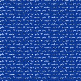 Scrappin' Stuff - Love Water Polo Paper Scrappin' Stuff - Love Water Polo Paper