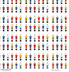 Scrappin' Stuff - Foosball Men Paper Scrappin' Stuff - Foosball Men Paper