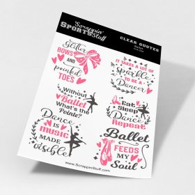 Clear Quotes - Ballet Clear Quotes - Ballet