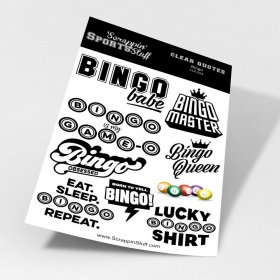 Clear Quotes - Bingo Clear Quotes - Bingo