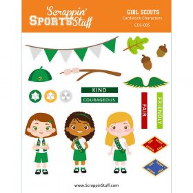 Cardstock Characters - Girl Scouts Cardstock Characters - Girl Scouts