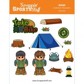 Cardstock Characters - Hikers Cardstock Characters - Hikers