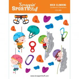 Cardstock Characters - Rock Climbing Cardstock Characters - Rock Climbing