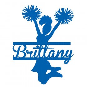 Custom Cheerleader Title Custom Cheerleader Title
