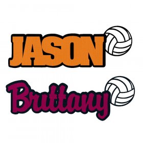 Custom Volleyball Title Custom Volleyball Title