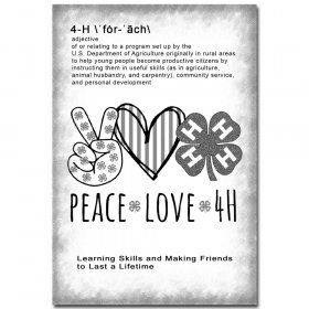 Definition Card - 4-H Definition Card - 4-H
