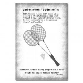 Definition Card - Badminton Definition Card - Badminton