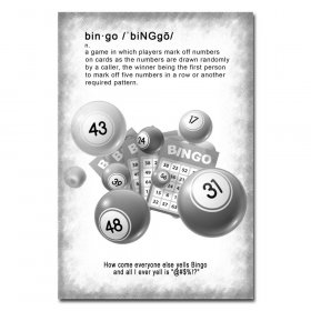 Definition Card - Bingo Definition Card - Bingo