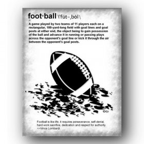 Definition Card - Football Definition Card - Football