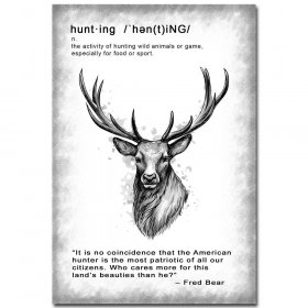 Definition Card - Hunting Definition Card - Hunting