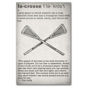 Definition Card - Lacrosse Definition Card - Lacrosse