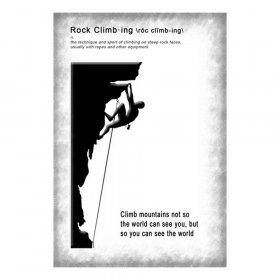 Definition Card - Rock Climbing Definition Card - Rock Climbing