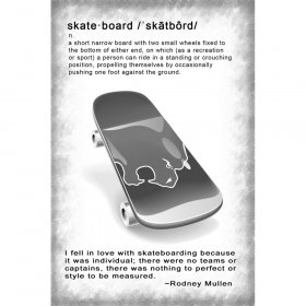 Definition Card - Skateboard Definition Card - Skateboard