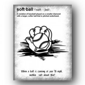 Definition Card - Softball Definition Card - Softball