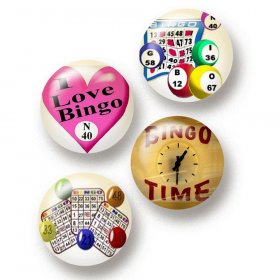 Flair Buttons - Bingo Flair Buttons - Bingo