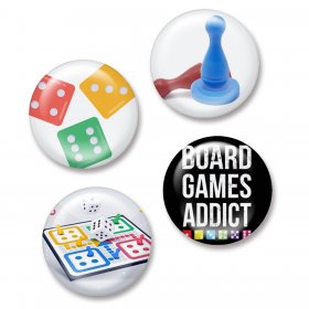 Flair Buttons - Board Games Flair Buttons - Board Games