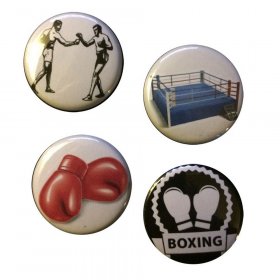 Flair Buttons - Boxing Flair Buttons - Boxing