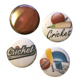 Flair Buttons - Cricket Flair Buttons - Cricket