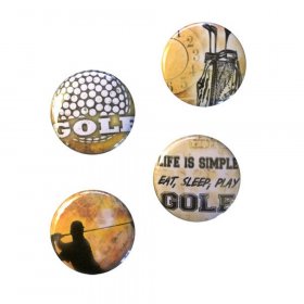 Flair Buttons - Golf Flair Buttons - Golf