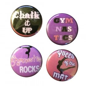 Flair Buttons - Gymnastics Flair Buttons - Gymnastics