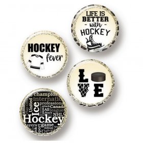 Flair Buttons - Hockey Fever Flair Buttons - Hockey Fever