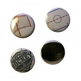 Flair Buttons - Hockey Flair Buttons - Hockey