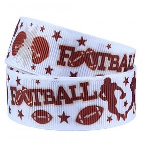 Flora - Football Ribbon Flora - Football Ribbon