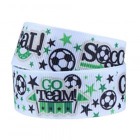 Flora - Go Team Soccer Ribbon Flora - Go Team Soccer Ribbon