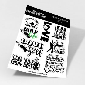 Clear Quotes - Golf Clear Quotes - Golf