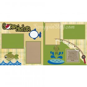 Page Kit - Gone Fishin Page Kit - Gone Fishin