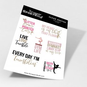 Clear Quotes - Gymnastics Clear Quotes - Gymnastics