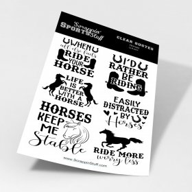 Clear Quotes - Horses Clear Quotes - Horses