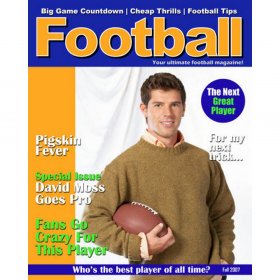 Magazine Cover - Football Magazine Cover - Football
