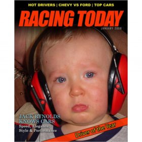 Magazine Cover - Racing Magazine Cover - Racing