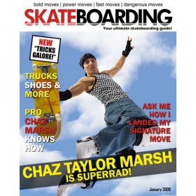 Magazine Cover - Skateboarding Magazine Cover - Skateboarding