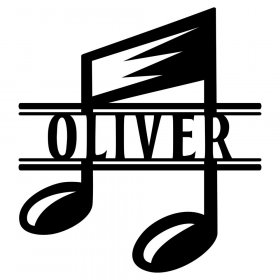 Custom Music Note Title Custom Music Note Title