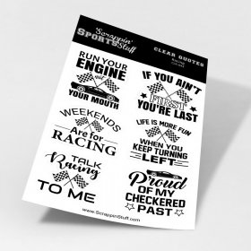 Clear Quotes - Racing Clear Quotes - Racing