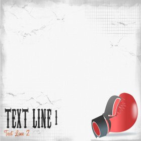 Custom Scratched Boxing Paper Custom Scratched Boxing Paper