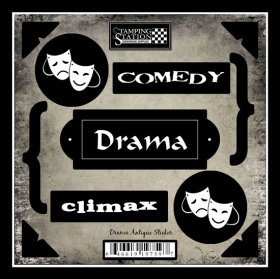 Stamping Station - Drama Antique Stickers Stamping Station - Drama Antique Stickers