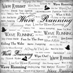 Stamping Station - Live for Wave Running Paper Stamping Station - Live for Wave Running Paper