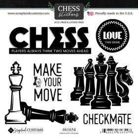 Stamping Station - Chess Stickers Stamping Station - Chess Stickers